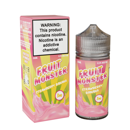 Fruit Monster fruit vape juice Strawberry banana