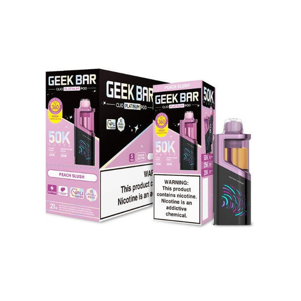 Geek Bar Clio Platinum 50K Disposable Pod