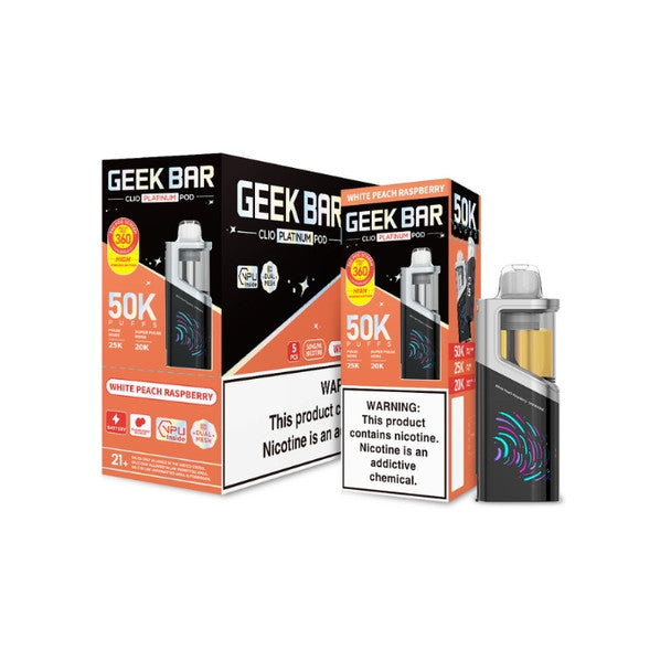 Geek Bar Clio Platinum 50K Disposable Pod