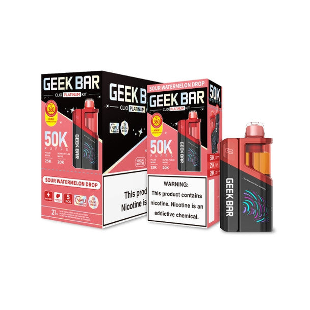 Geek Bar Clio Platinum 50K Vape Kit watermelon onl yvapez