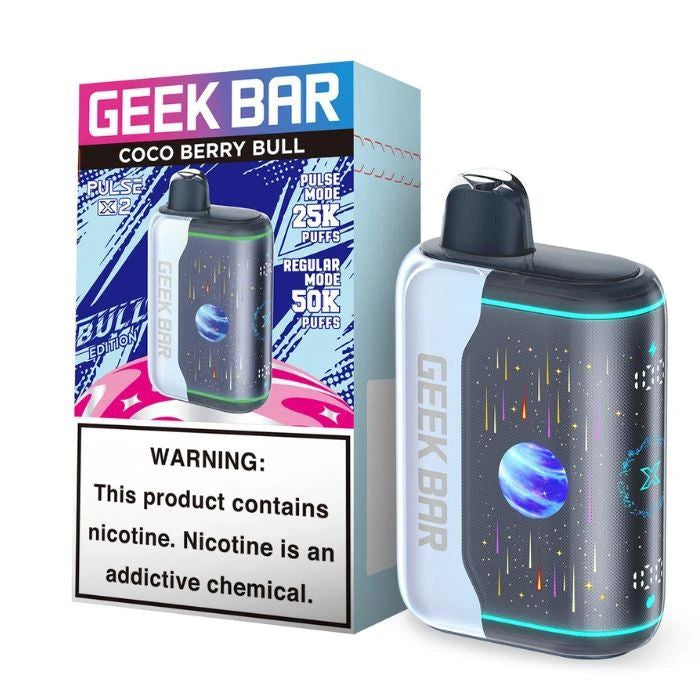 Geek Bar Pulse X 2 Bull Edition Vape coco only vapez