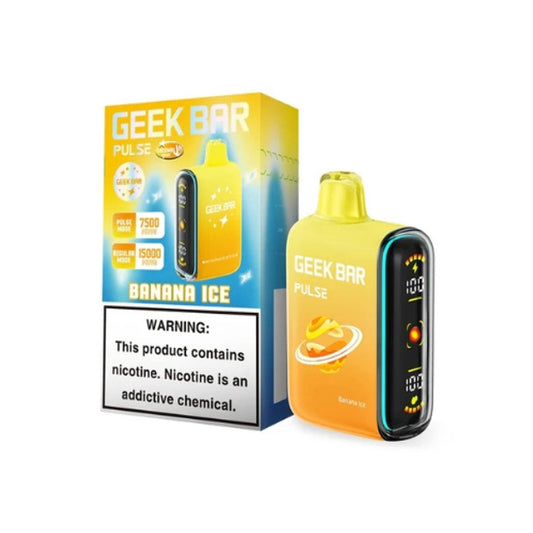 Geek Bar Pulse Thermal Edition 15K Vape banana ice only vapez
