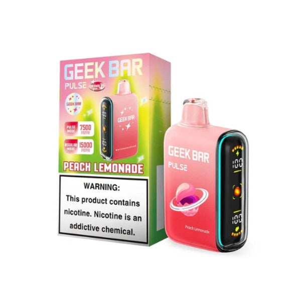Geek Bar Pulse Thermal Edition 15K Vape peach only vapez