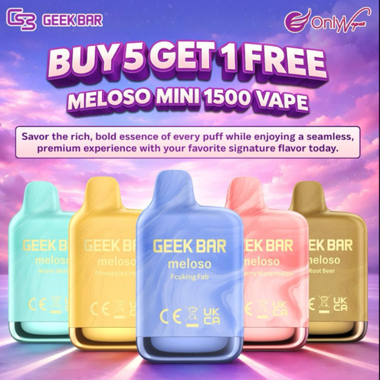 Geek Bar Meloso Mini 1500 Vape sales