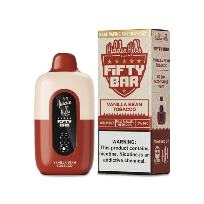 Hidden Hills x Fifty Bar 20K Vape