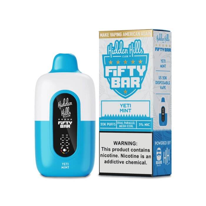 Hidden Hills x Fifty Bar 20K Vape