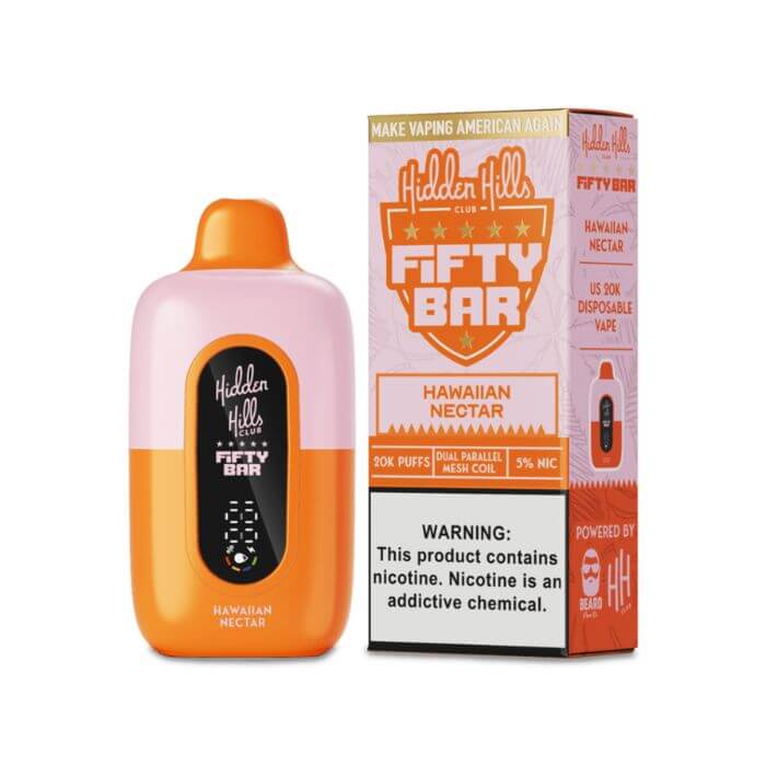 Hidden Hills x Fifty Bar 20K Vape