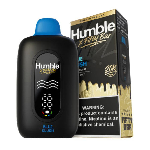 Humble x Fifty Bar 20K Vape blue only vapez