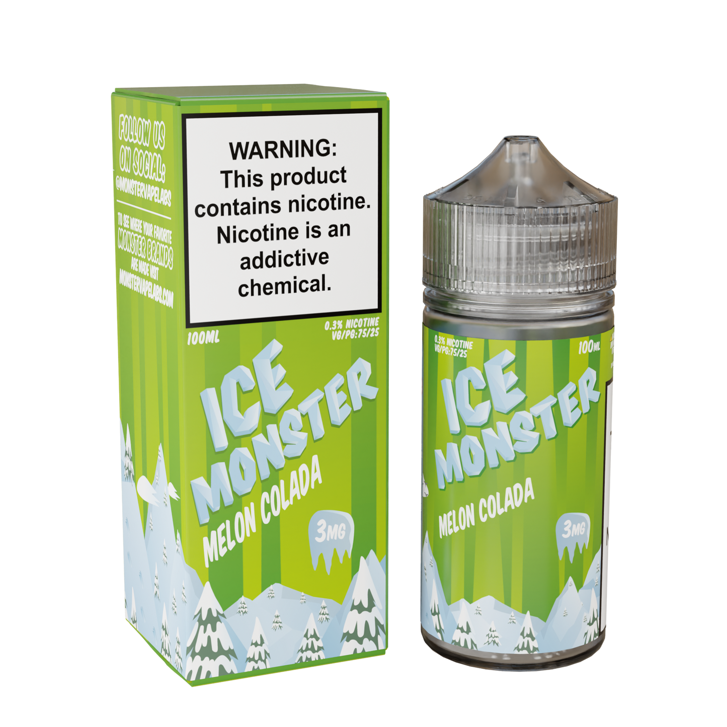 Ice Monster E liquid melon colada