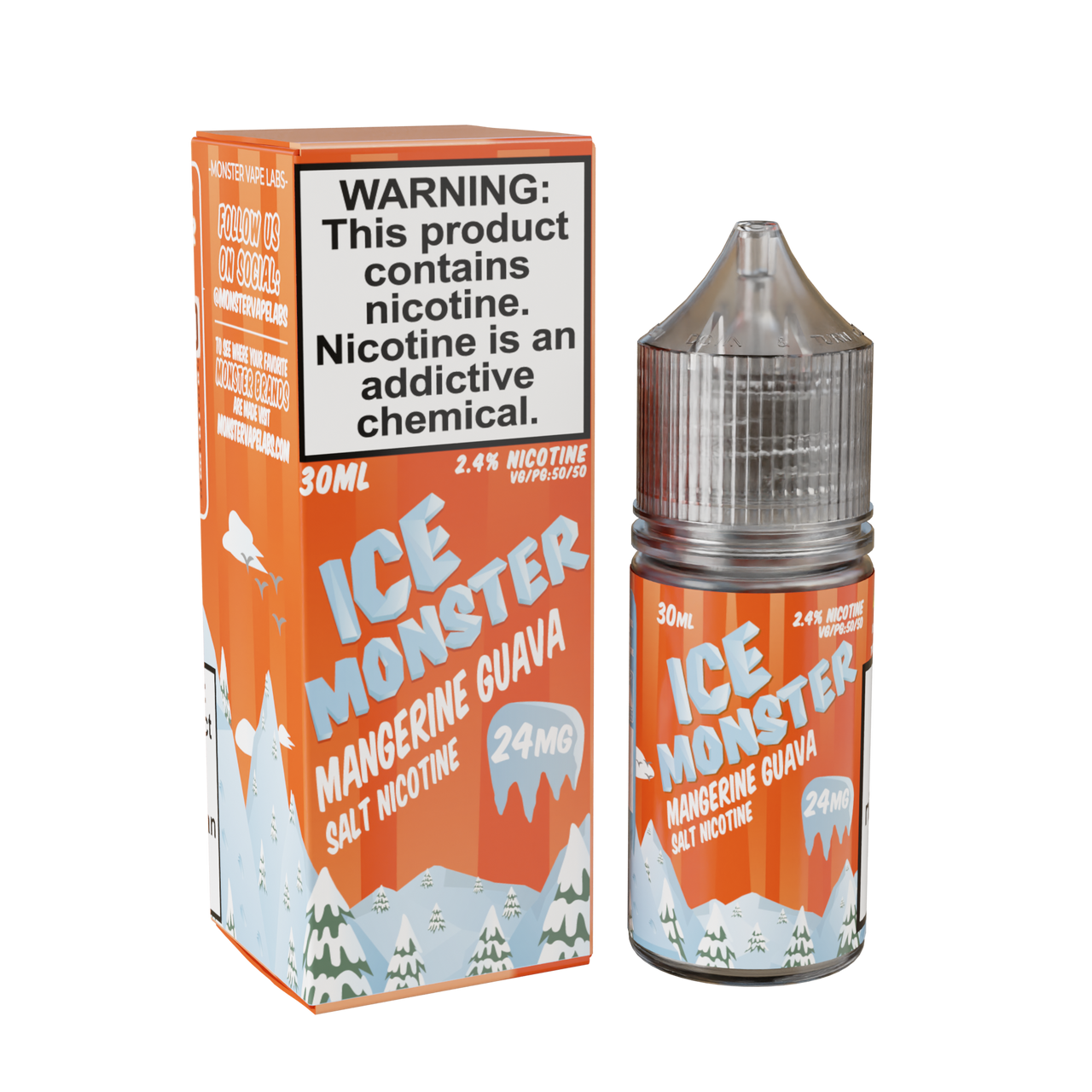 Ice Monster Nicotine Salts guava only vapez
