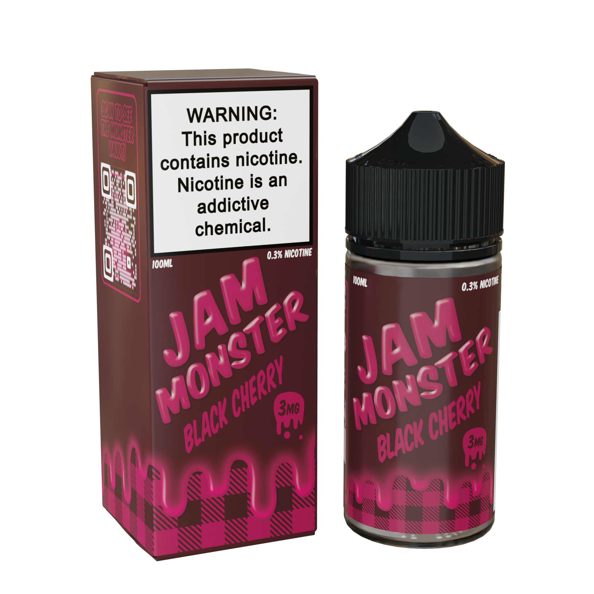 Jam Monster E-liquids Black Cherry