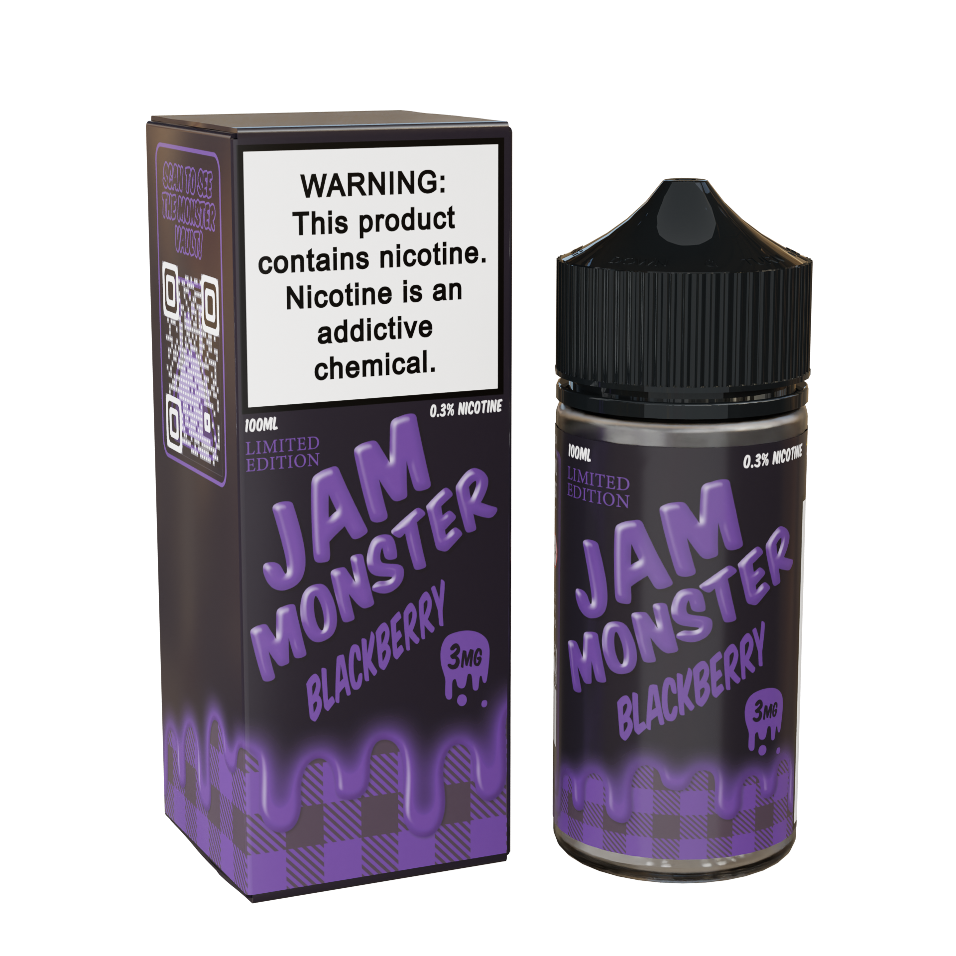 Jam Monster E-liquids Blackberry