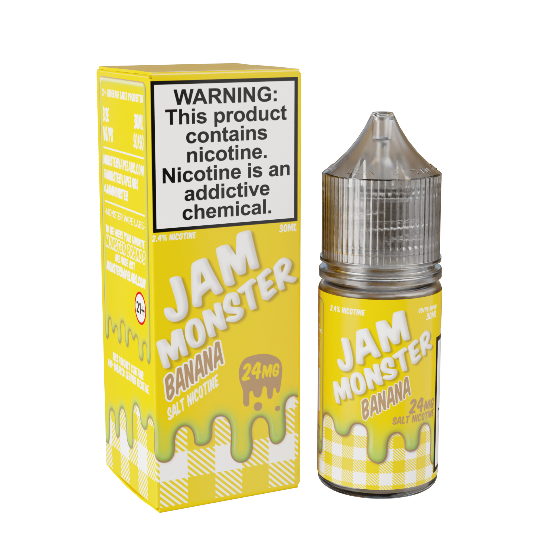 Jam Monster Nicotine Salts Banana