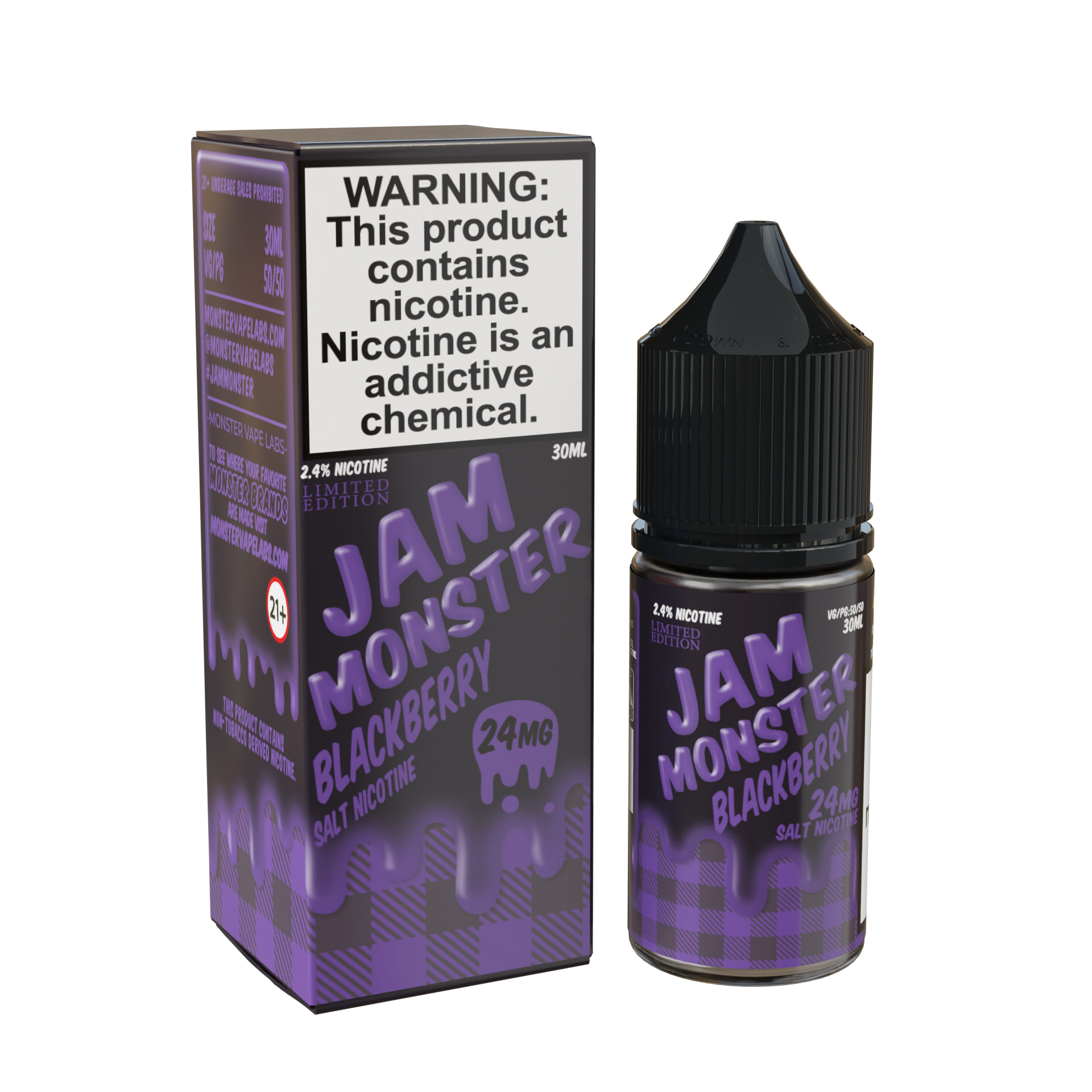 Jam Monster Nicotine Salts blacberry