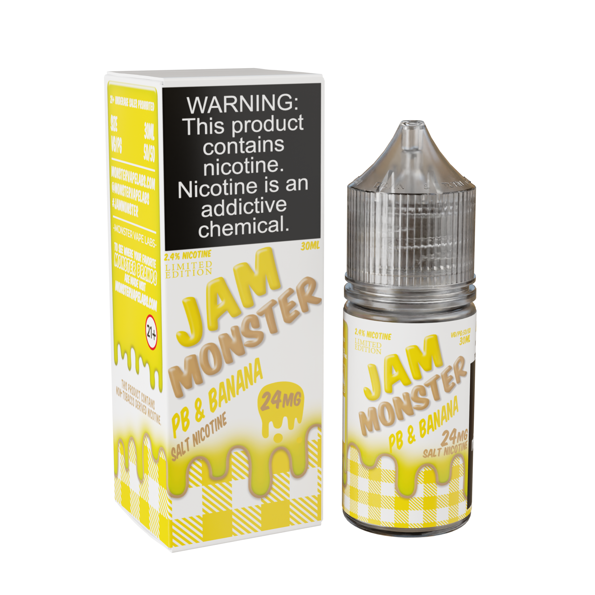 Jam Monster Nicotine Salts Pb banana
