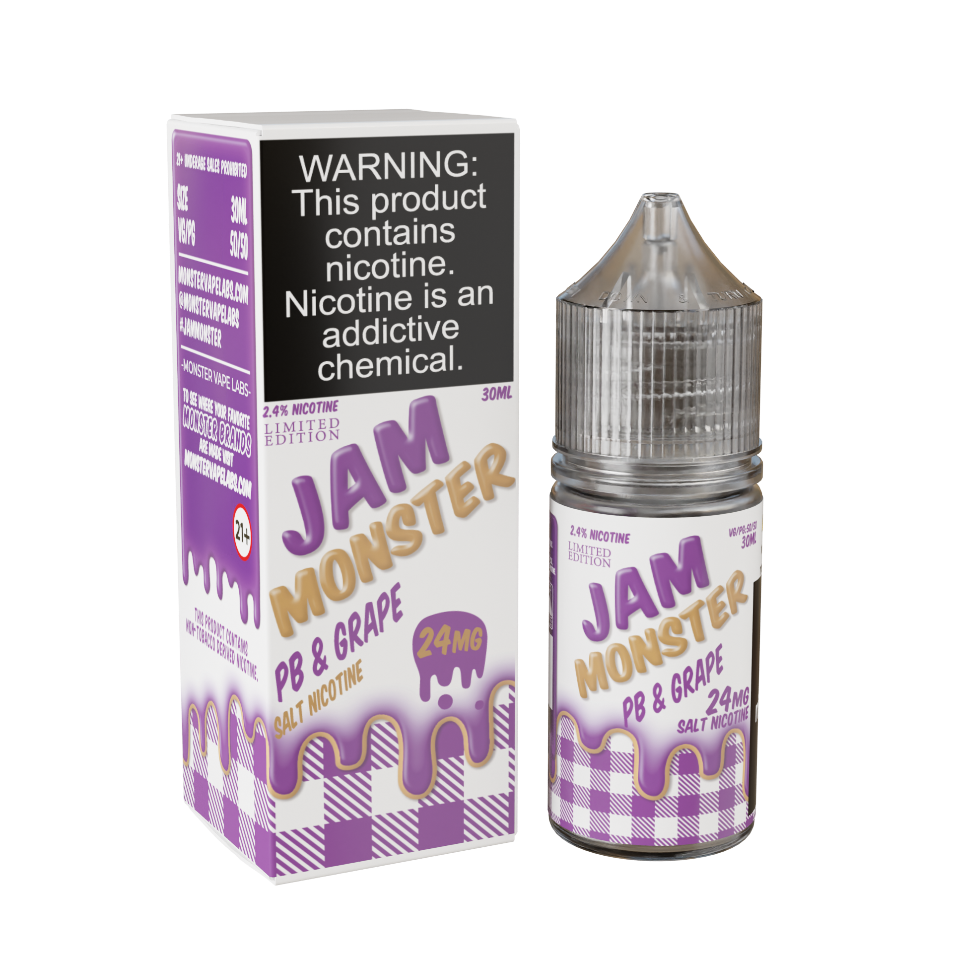 Jam Monster Nicotine Salts Grape