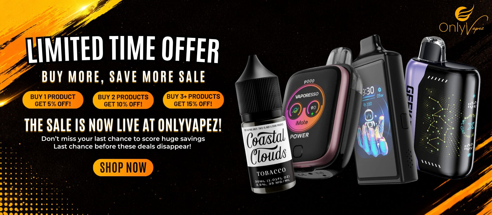 Limit Time Offer Special Sales