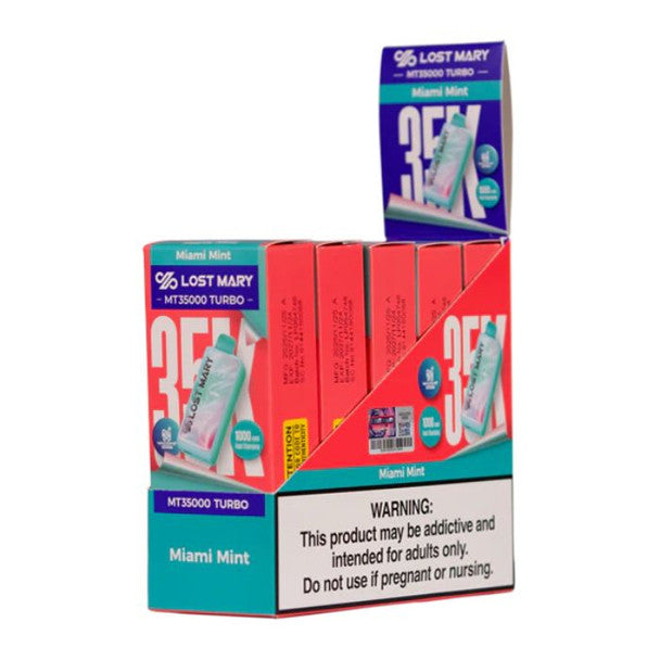 Lost Mary MT35000 Turbo Nixodine Vape miami only vapez