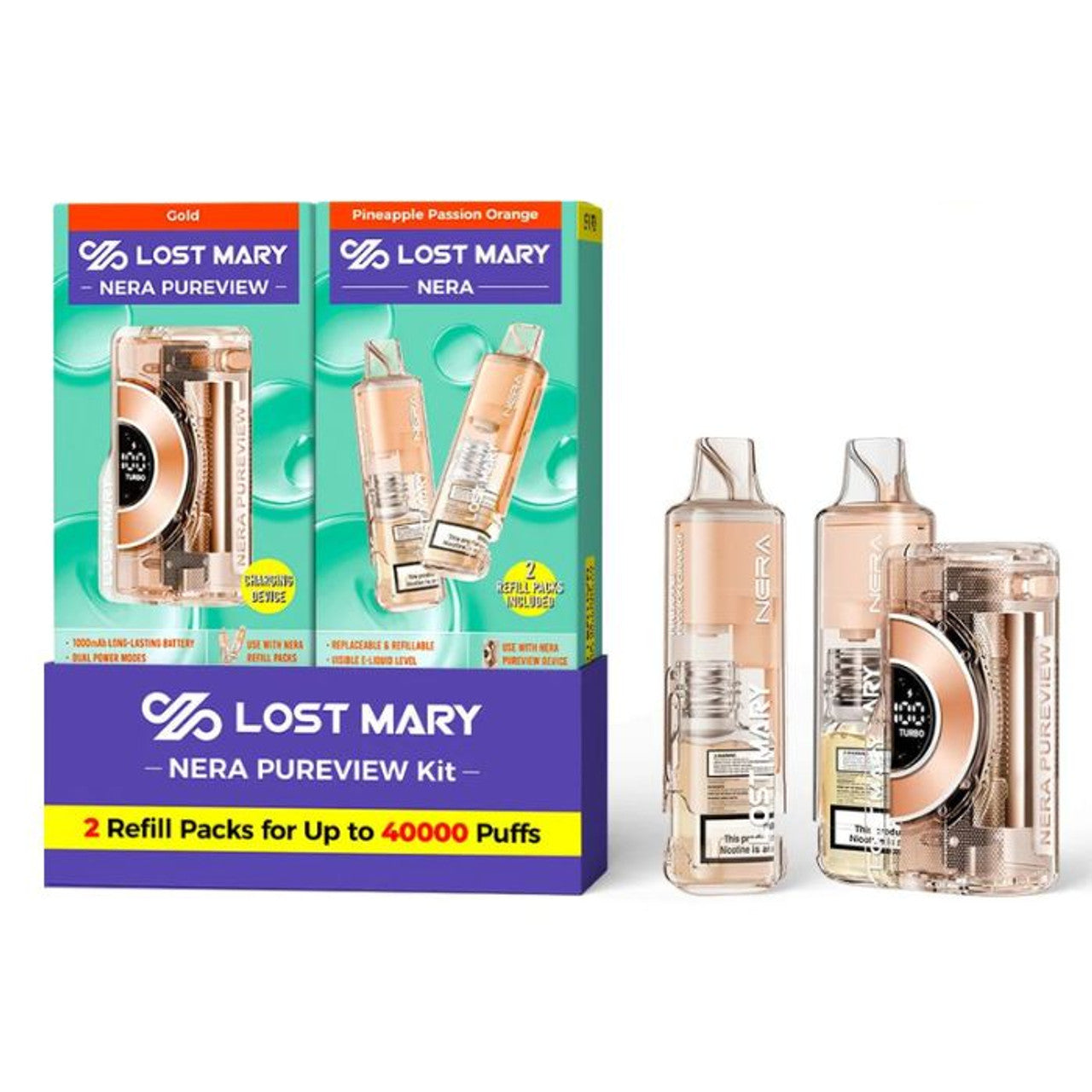 Lost Mary NERA Pureview 40K Vape Kit