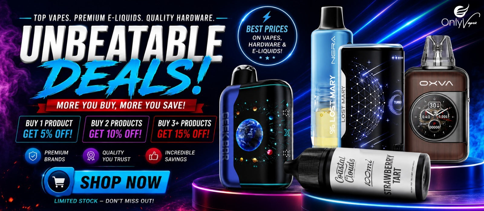 Limit Time Offer Special Sales