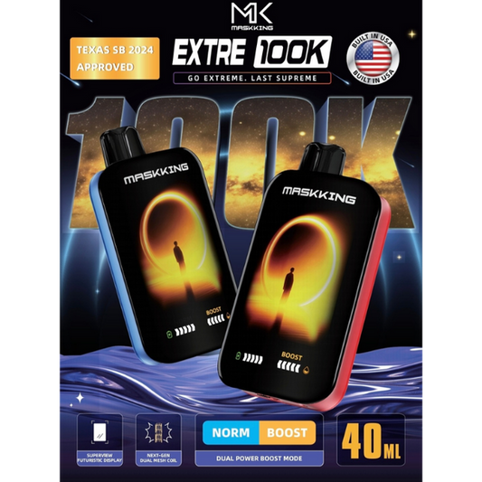 Maskking Extre 100k Vape TX only vapez