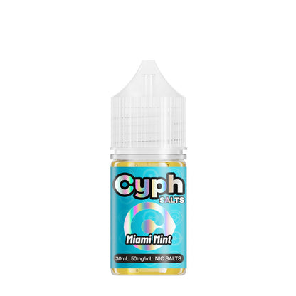 Cyph Nicotine Salts miami mint only vapez