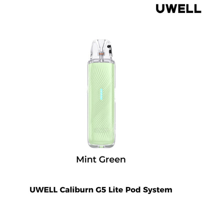 Uwell Caliburn G5 Lite Pod System mint green