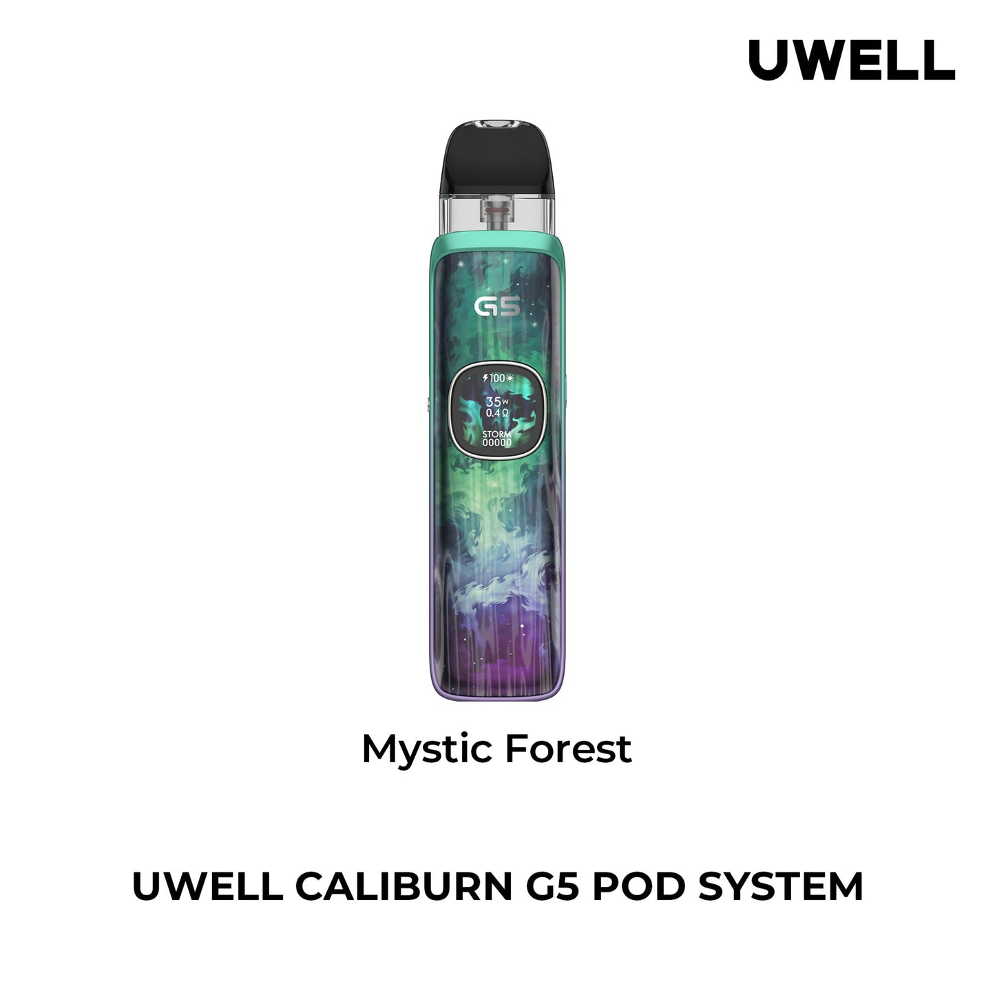 Uwell Caliburn G5 Pod System forest only vapez