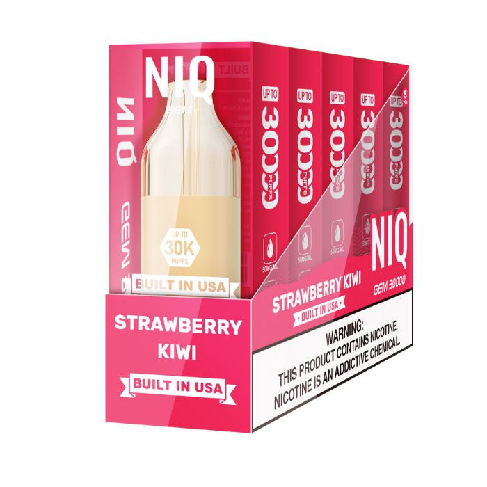 NIQ GEM 30000 Disposable Vape kiwi only vapez 
