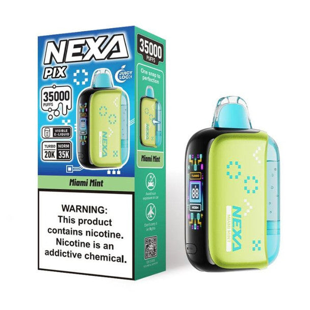 Nexa PIX 35K Vape Texas Compliant miami mint only vapez