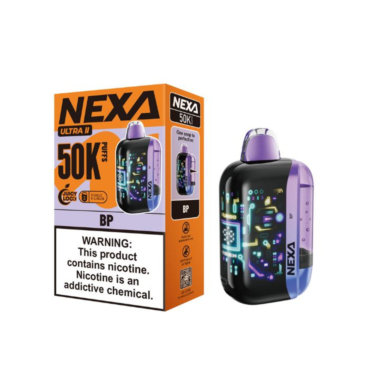 Nexa Ultra II 50K Vape BP only vapez