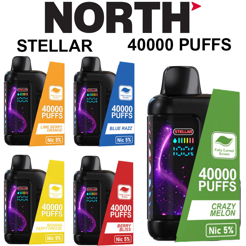 North Stellar Dark Moon Edition 40K Disposable stellar only vapez