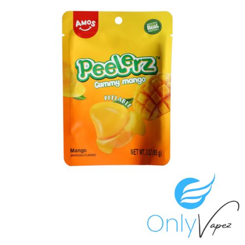 Amos Peelerz 3OZ Gummy Mango Candy only vapez