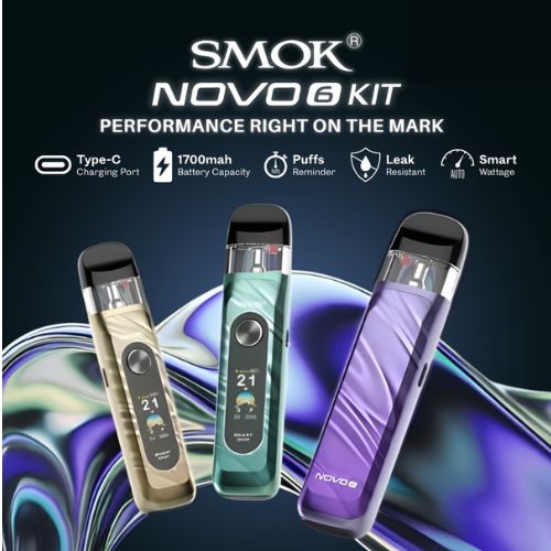 Smok Novo 6 Pod System all 