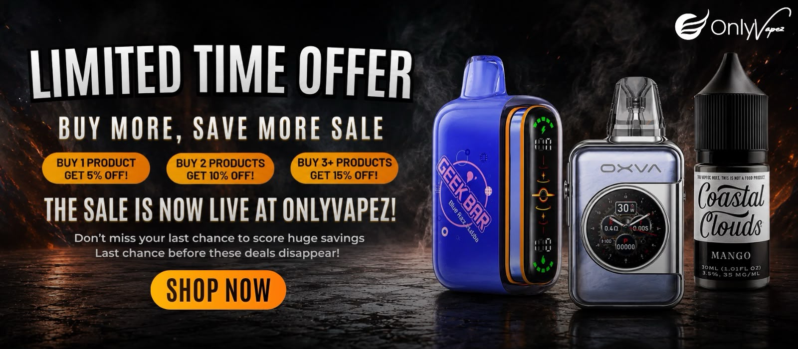 Limit Time Offer Special Sales