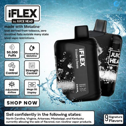 Juice Head iFlex 50K Vape only vapez
