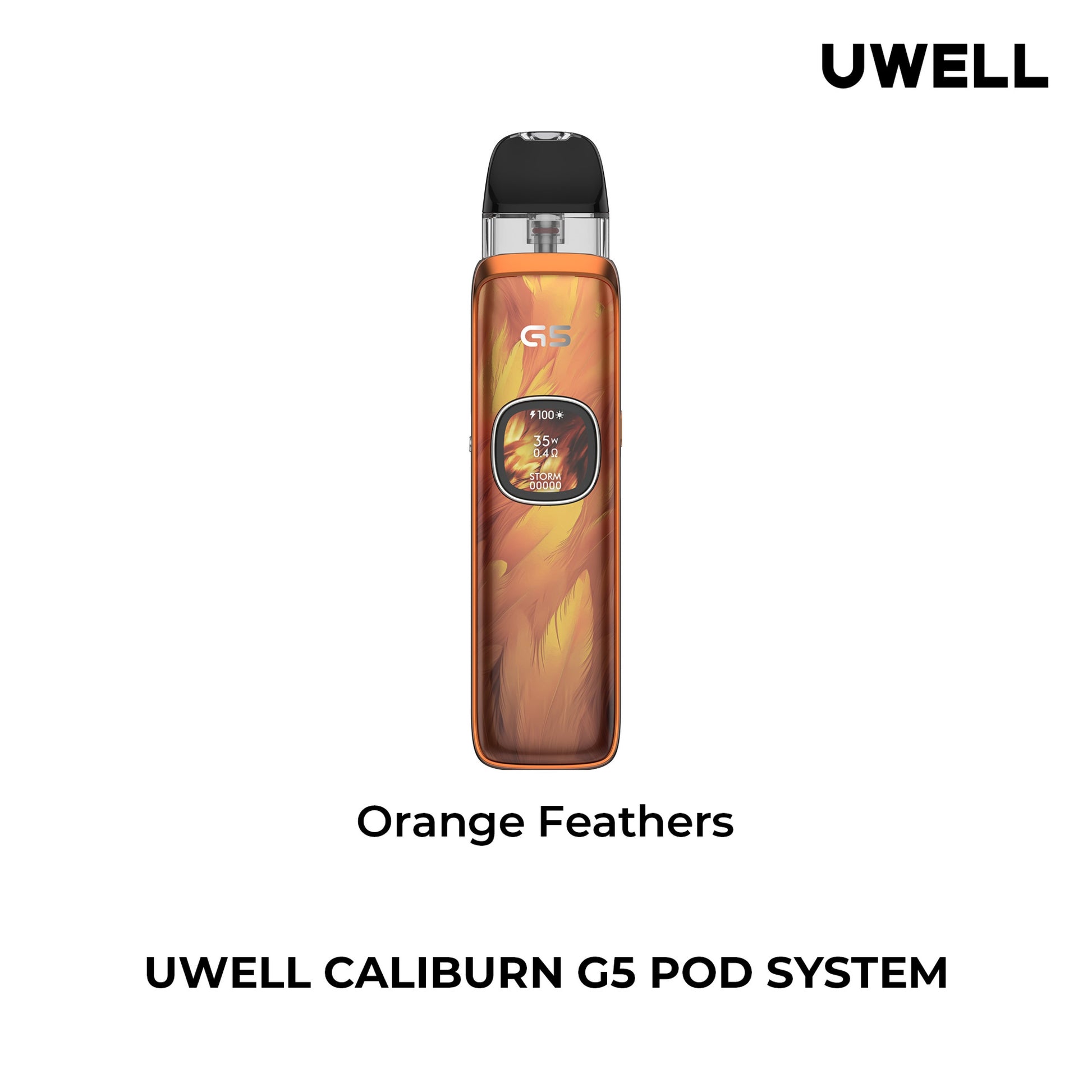 Uwell Caliburn G5 Pod System orange only vapez