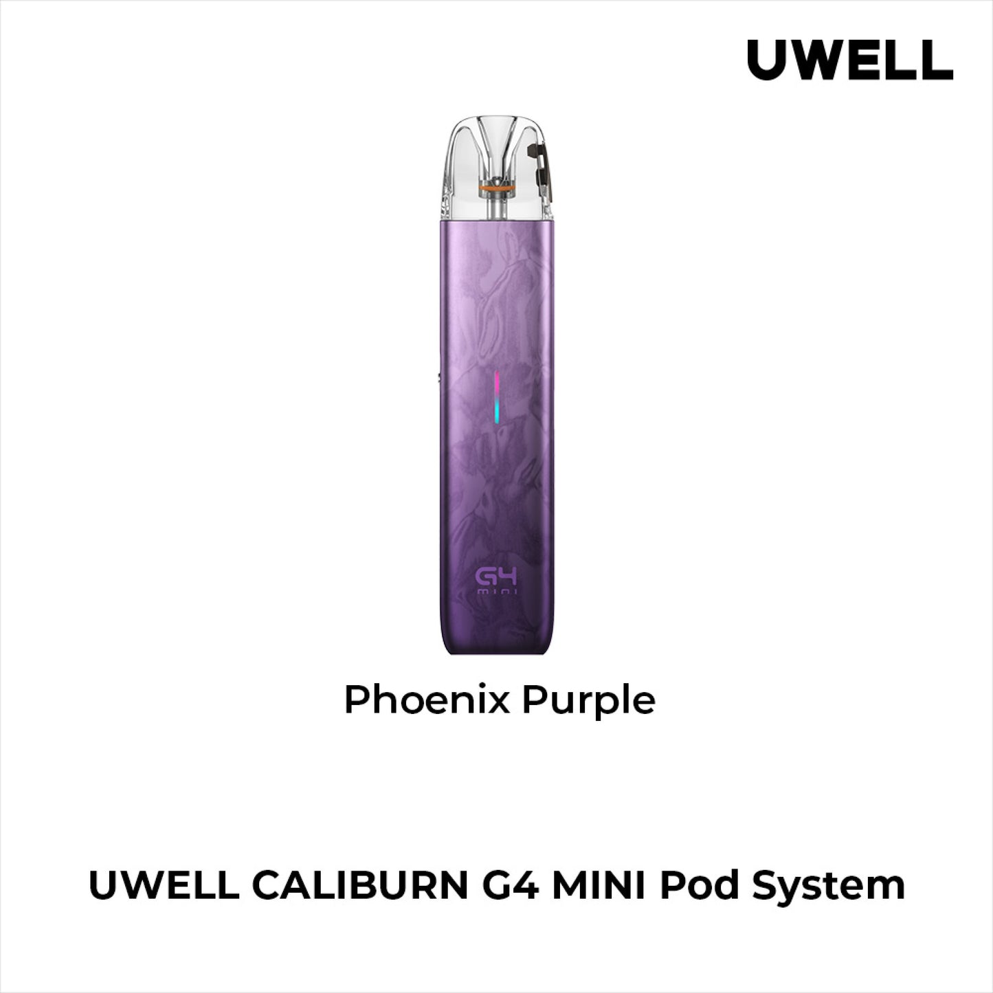UWELL Mini Caliburn G4 Pod System purple only vapez
