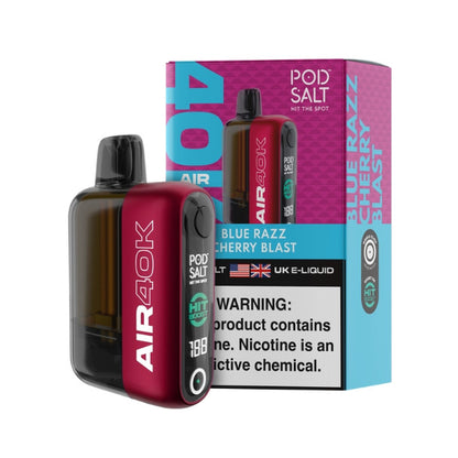 Pod Salt Air 40k Vape Texas Compliant cherry blast