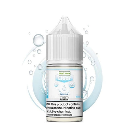Pod Juice Nicotine Salts Clear