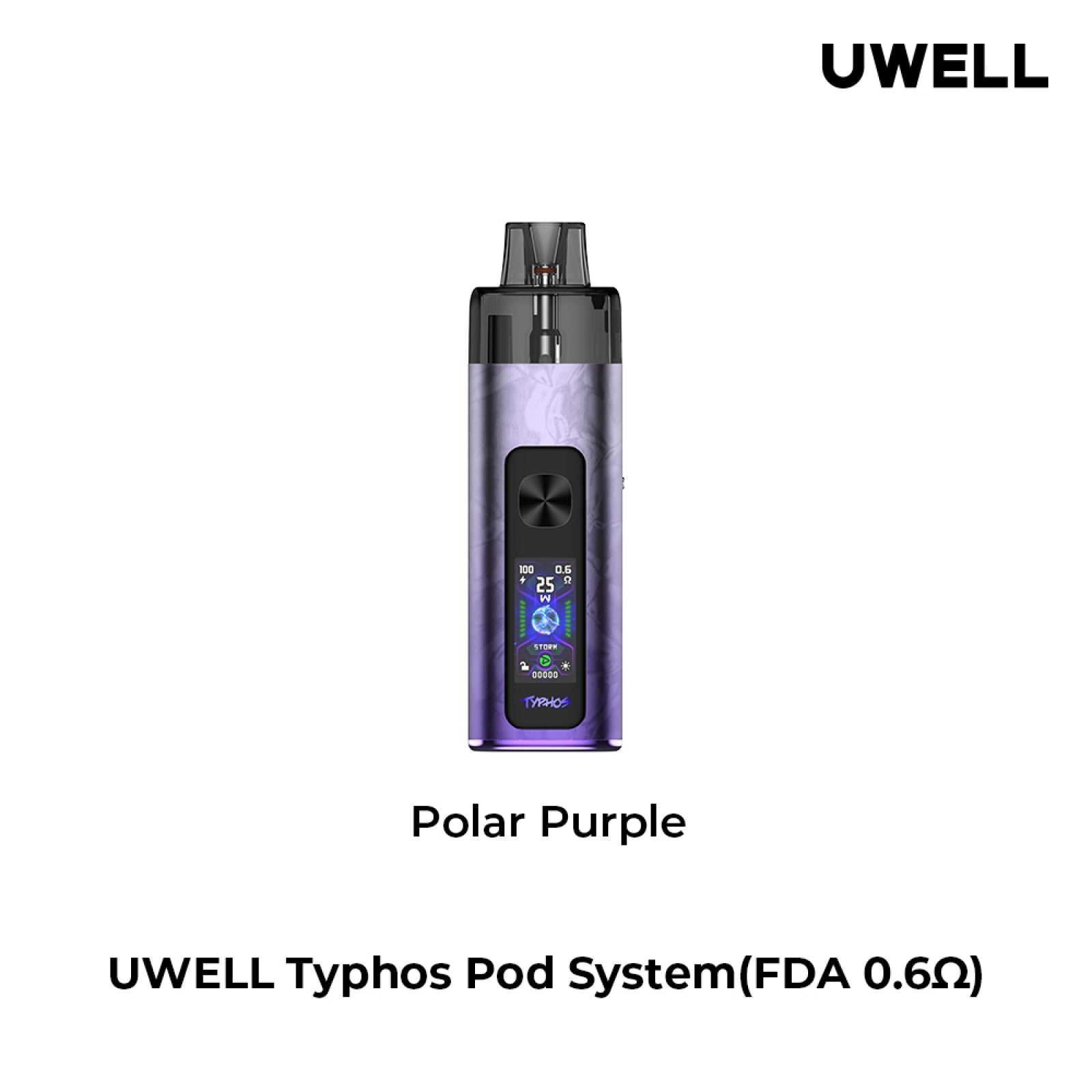 UWELL Typhos Pod System polar purple only vapez