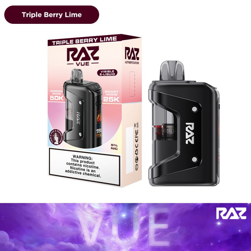 RAZ VUE 50K Vape berry lime only vapez