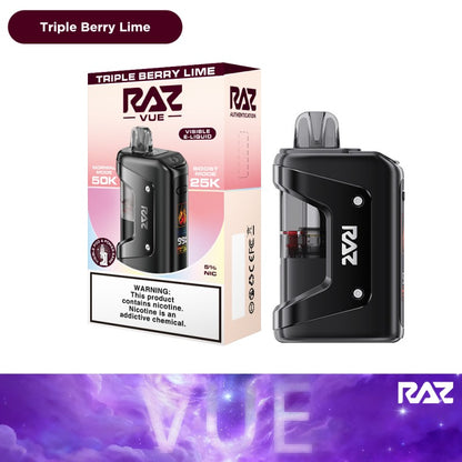 RAZ VUE 50K Vape berry lime only vapez