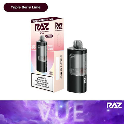 RAZ VUE 50K Disposable Pod berry lime triple
