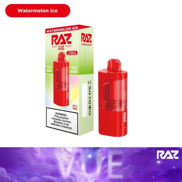 RAZ VUE 50K Disposable Pod watermelon ice