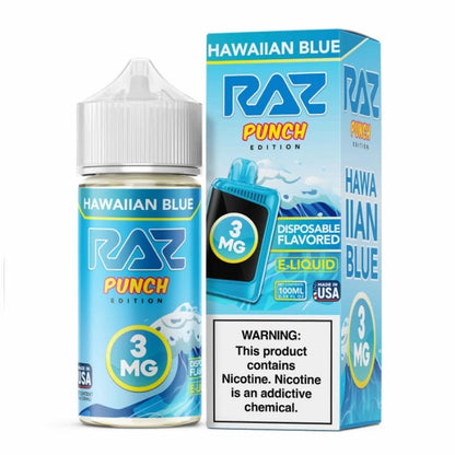 Raz x Pod Juice Punch E Liquid blue