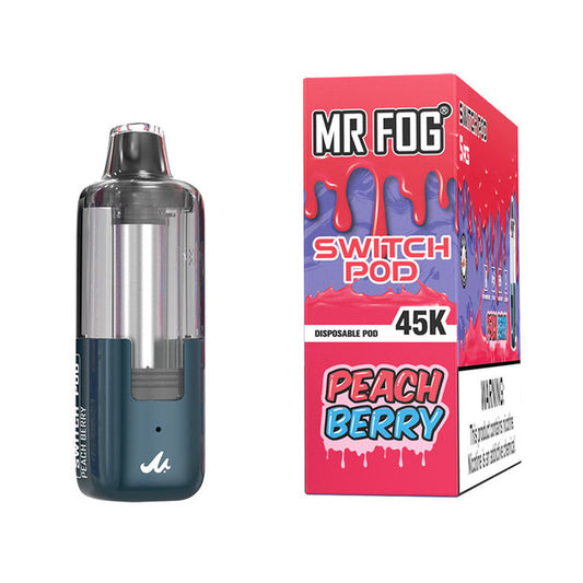 Mr Fog Switch 45K Disposable Podpeach only vapez