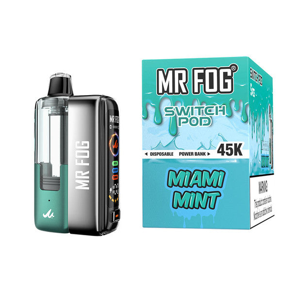 Mr Fog Switch 45K Vape Kit miami mint 