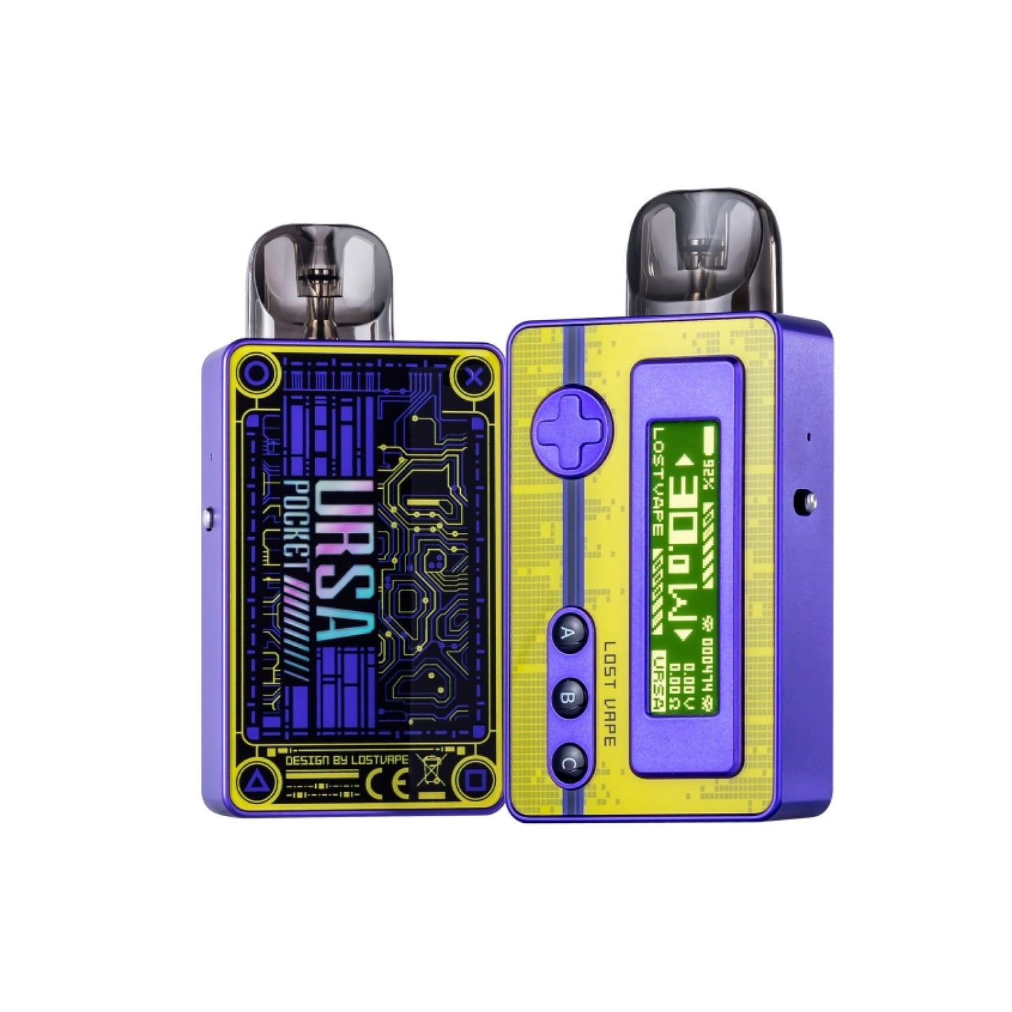 Lost Vape Ursa Pocket Pod System yellow only vapez