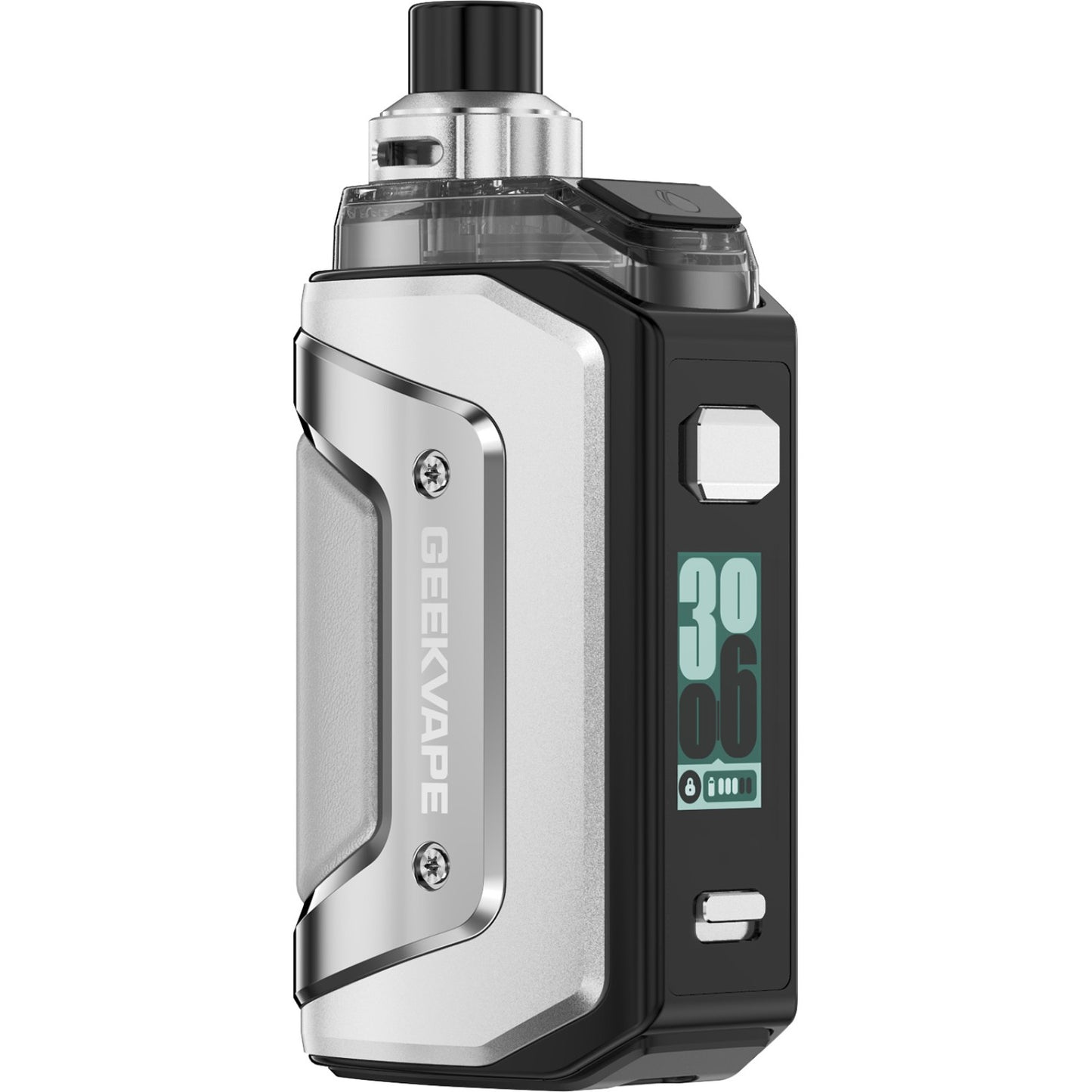 Geekvape Aegis Hero 5 Vape Kit silver onyl vapez